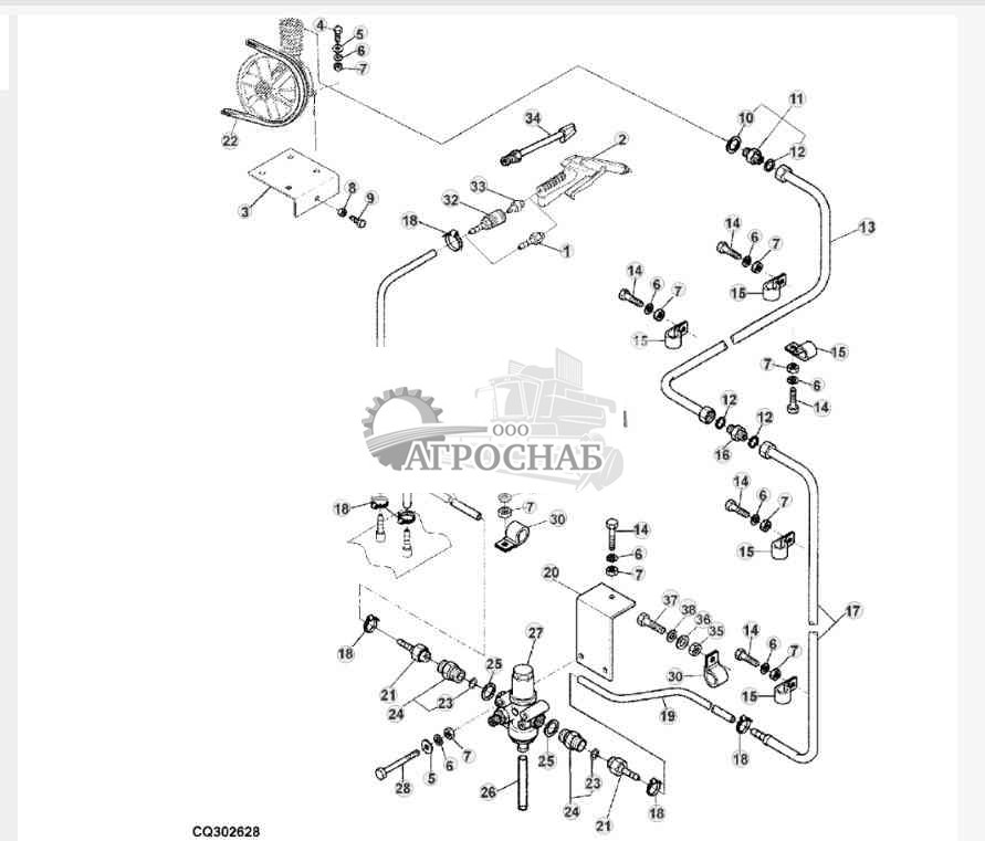 AIR COMPRESSOR AND HOSES 